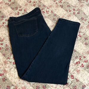 Eileen Fisher Dark Indigo Skinny Jeans